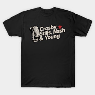 Crosby, Stills,Nash & Young / Vintage T-Shirt